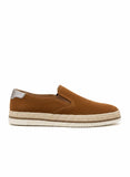 Zerga Mens Guiseppe Casual Shoes In Brown