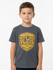 Boerboel Boys Cotton Printed T-shirt In Blue