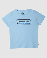 Quiksilver Range Life Pre-Boys Short Sleeve T-Shirt In Blue