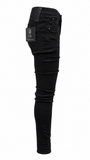 Vialli Rano Sottle Wash Jean In Black