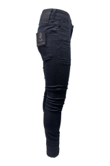 Vialli Mens Black Jaka Jeans In Indigo