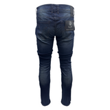 Vialli Mens Ibruhmno Jeans In Dark Blue