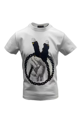 Vialli Mens Lavaza T Shirt In White