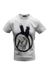Vialli Mens Lavaza T-Shirt In White
