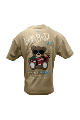 Vialli Mens Laboom T-Shirt In Khaki
