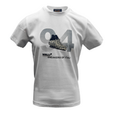 Vialli Mens Laftar T-Shirt In White