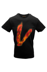 Vialli Mens Lamez T-Shirt In Black