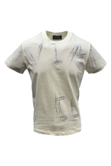 Vialli Mens Latin T-Shirt In Off White