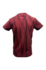 Vialli Mens Longe T-Shirt In Red