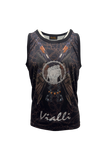 Vialli Mens Lelak Tank Top In Black