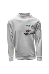 Vialli mens Kenny Sweater White