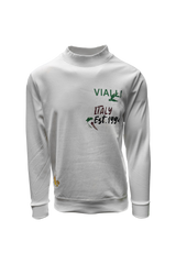 Vialli mens Kenny Sweater White