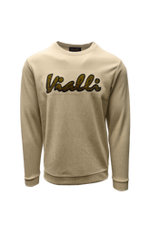 Vialli mens Kleva Sweatshirt Beige