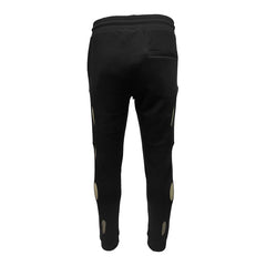 Vialli Mens Kenpant Track pants Black 'N Gold