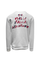 Vialli Mens Magiga Sweatshirt In White