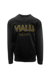 Vialli Mens Movie Sweatshirt In Black