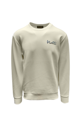 Vialli Mens Melvin Sweatshirt In Cream