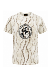 Vialli Nitro T-Shirt In Cream