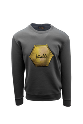 Vialli Mens Malva Sweatshirt In Grey