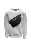 Vialli Mens Mabag Sweatshirt In White