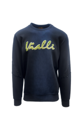 Vialli Mens Millions Sweatshirt In Blue Black