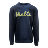 Vialli Mens Millions Sweatshirt In Blue Black