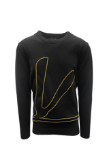 Vialli Mens Mazibu Sweatshirt In Black