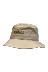 Vialli Mens Idmiration Bucket Hat In Marzipan