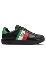 Vialli Mens Black Socrato Sneaker