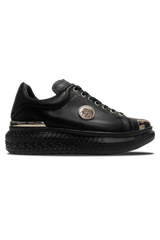 Vialli Mens Gorbani Sneakers In Black