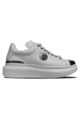 Vialli Mens Gorbani Sneakers In White