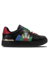 Vialli Mens Qimah Sneakers Black