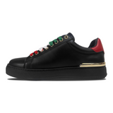 Vialli Mens Qimah Sneakers Black