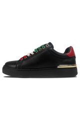 Vialli Mens Qimah Sneakers Black