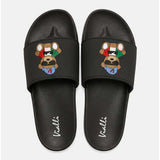 Vialli Mens Yogi Sandals In Black