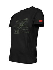 Sniper Mens Vintage T-Shirts In Black