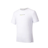 Anta Mens Advanced Running Short Sleeve T-shirt In White