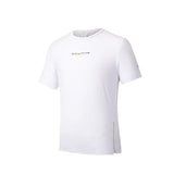 Anta Mens Advanced Running Short Sleeve T-shirt In White