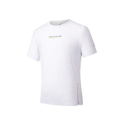 Anta Mens Advanced Running Short Sleeve T-shirt In White