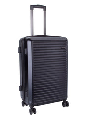 Voyager Mahe Medium 4 Wheel Trolley Case Black