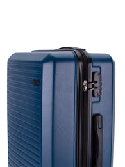 Voyager Mahe 4 Wheel Trolley Case Navy Blue