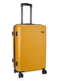 Voyager Mahe 4 Wheel Trolley Case Yellow