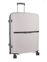 Voyager Traveler Trolley Case Whte And Grey