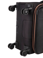 Cellini Allure 4 Wheel Trolly Case Black