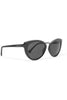 Balenciaga Black Catlook frame Sunglasses In Black & Grey