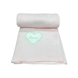 Mothers Choice Cotton Waffle Blanket In Pink