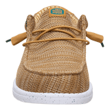 Hey Dude Mens Wally Stretch Mesh Shoes In Bone Brown