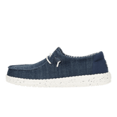 Hey Dude Womens Wendy Stretch Sox Shoes in Navy