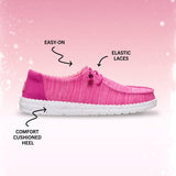 Hey Dude Wendy Stretch Sox - Fuchsia Pink