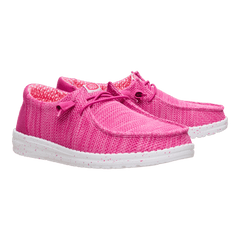 Hey Dude Wendy Stretch Sox - Fuchsia Pink